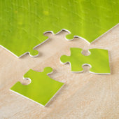 ヤモリのシルエット ジグソーパズル (側面)