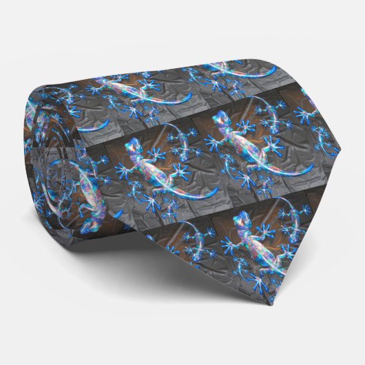 ヤモリのタイ ネクタイ (ロール)