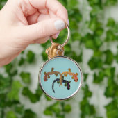 ヤモリのダンスKeychain キーホルダー (手)