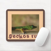 ヤモリのファンのため マウスパッド (マウス)