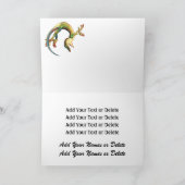 ヤモリの休日/クリスマスカード- SRF シーズンカード (内部)