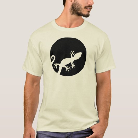 ヤモリの月 Tシャツ (正面)
