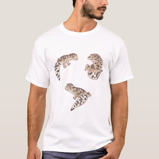 ヤモリの魔法 Tシャツ (正面)