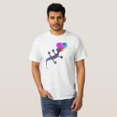 ヤモリラブ Tシャツ (正面フル)
