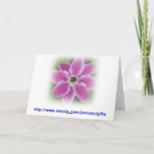 ヤモリ鉱山のバレンタインのカードです シーズンカード (裏面)