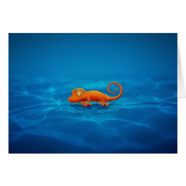 ヤモリ (正面横)