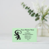 ヤモリ1プロトタイプ 名刺 (スタンド正面)