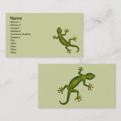 ヤモリ 名刺 (正面/裏面)