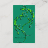 ヤモリ 名刺 (裏面)