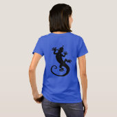 ヤモリ Tシャツ (裏面フル)
