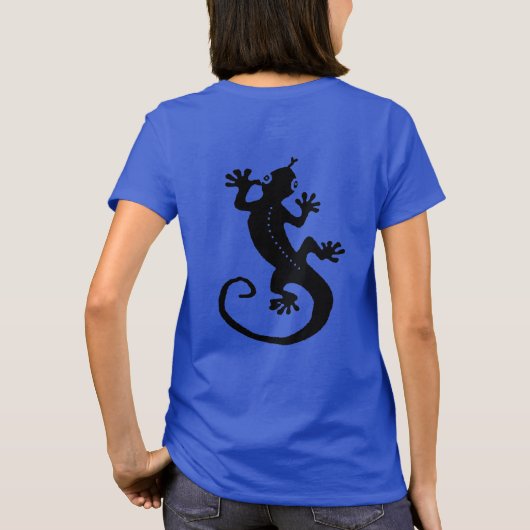 ヤモリ Tシャツ (裏面)