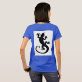 ヤモリ Tシャツ (裏面フル)