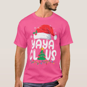 ヤヤクラウス お揃い グループ クリスマス ファミリー パジャマ Tシャツ