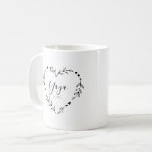 ヤヤ設立年 コーヒーマグカップ (正面左)