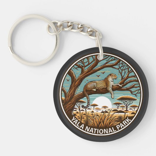 ヤラナショナルパークスリランカ キーホルダー (正面)