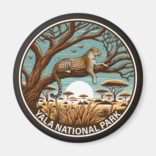 ヤラナショナルパークスリランカ マグネット (正面)