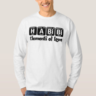 ヤラハビビおもしろいアラビア語レバノンワードラブ Tシャツ