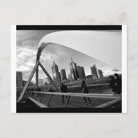 ヤラ川を越えて ポストカード (正面)