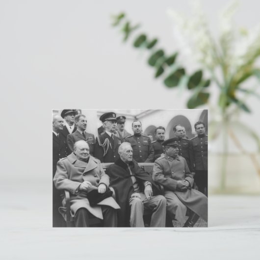 ヤルタ会議 ポストカード (スタンド正面)