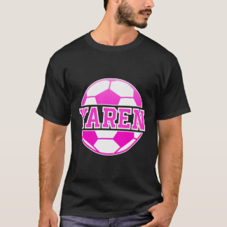 ヤレン名女子サッカー遊サッカースポーツファンB Tシャツ