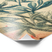 ヤローフラワーイラストレーションエフェメラ フォトプリント            (角)