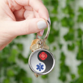 ヤンをying消防士のemt キーホルダー (手)