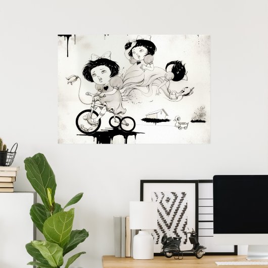 ヤンウェイ | 闫威 ポスター (ホームオフィス)