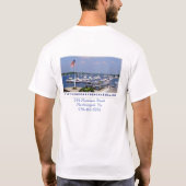 ヤンキーのマリーナの白 Tシャツ (裏面)