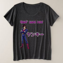 ヤンキーシグマ君 プラスサイズTシャツ