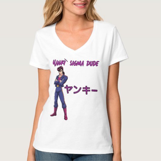 ヤンキーシグマ君 Tシャツ (正面)