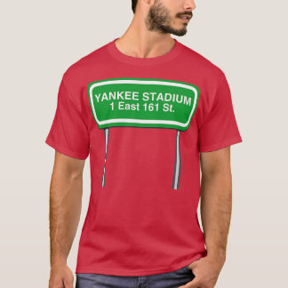 ヤンキースタジアムデザイン1イースト161セントザブロンクスNY 1 Tシャツ