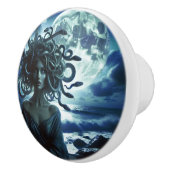 ヤングかわいらしメドゥーザムーン&海 セラミックノブ (右)