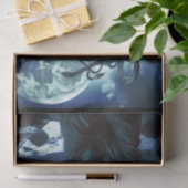 ヤングかわいらしメドゥーザムーン&海 薄葉紙 (ギフト)