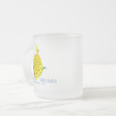 ヤングイエローボックスフィア フロストグラスマグカップ (正面左)