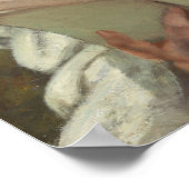 ヤングウーマン読ズ – グスタヴコートベットファインアート ポスター (角)