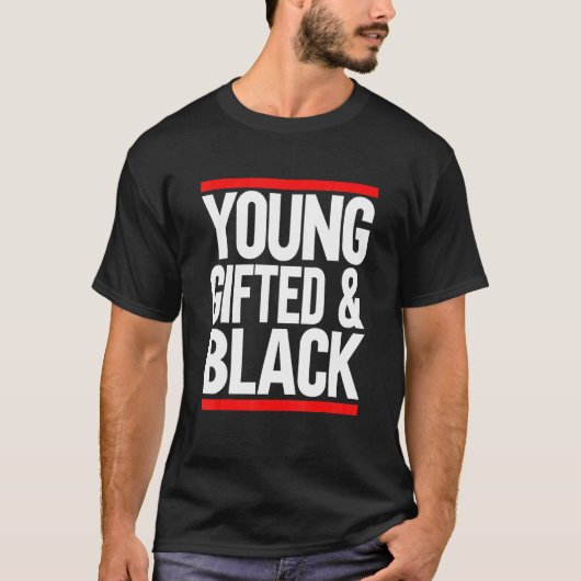 ヤングエド&ブラック1 Tシャツ (正面)