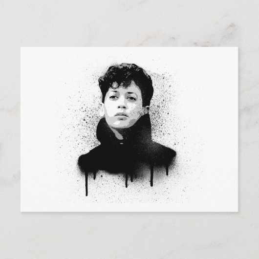 ヤングカマラハリスグラフィティアート ポストカード (正面)