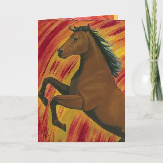 ヤングガン誕生日カード又は特別行事 カード (正面)