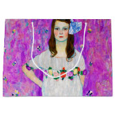 ヤングガールグスタフクリムトラージ抱き枕 ラージペーパーバッグ (正面)