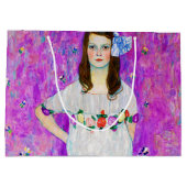 ヤングガールグスタフクリムトラージ抱き枕 ラージペーパーバッグ (裏面)