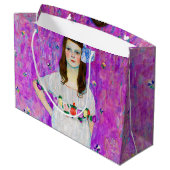 ヤングガールグスタフクリムトラージ抱き枕 ラージペーパーバッグ (裏面アングル)