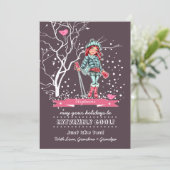 ヤングガールスキーヤー |名前をカスタムするカード シーズンカード (スタンド正面)