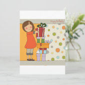 ヤングガールハッピーバースデー 招待状 (スタンド正面)