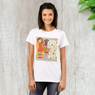 ヤングガールハッピーバースデー Tシャツ