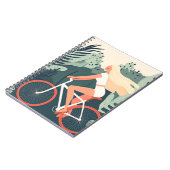 ヤングガールフローラシトラスパーソナライズされたノート ノートブック (左側)