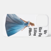 ヤングガール魅力的デザイン- iPhoneケース (裏面横)