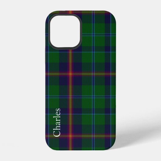 ヤングクラシック タータン 柄 iPhoneケース (裏面)