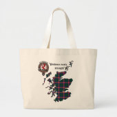 ヤングクランバッジジャンボトート ラージトートバッグ (正面)