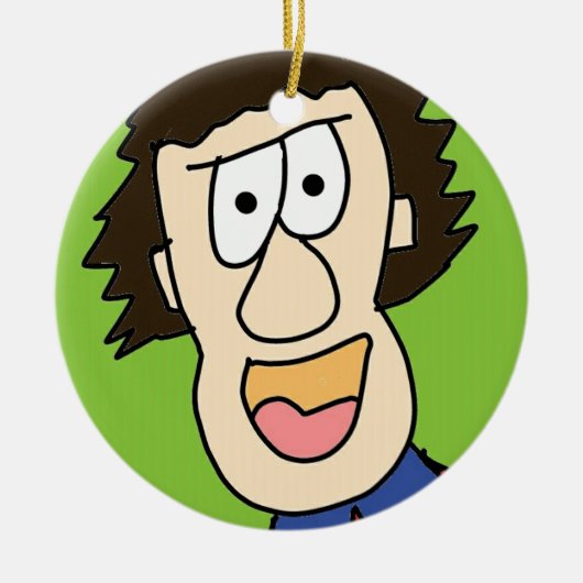 ヤンググランプ セラミックオーナメント (正面)