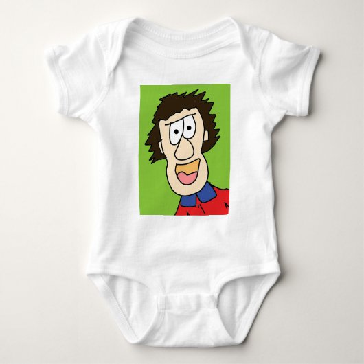 ヤンググランプ ベビーボディスーツ (正面)